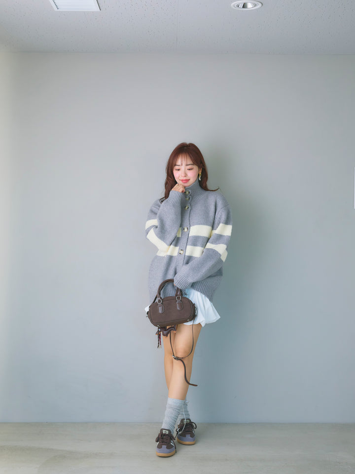 Balloon Miniskirt/WHITE