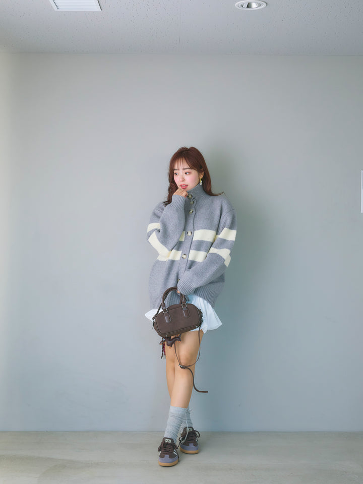 Balloon Miniskirt/WHITE
