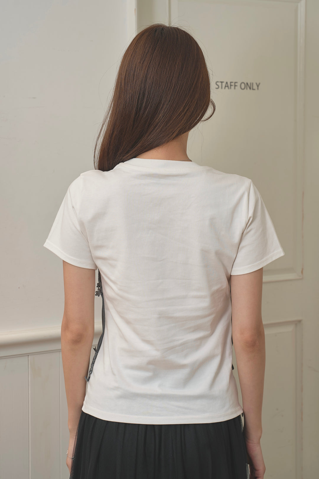 アシメビスチェドッキングTシャツ