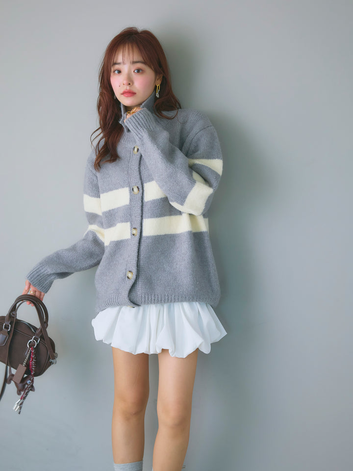 Balloon Miniskirt/WHITE