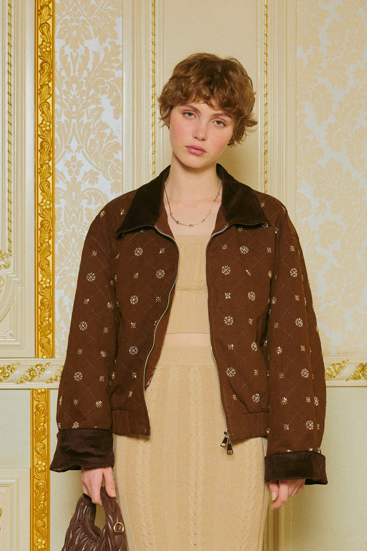 ビジューブルゾン