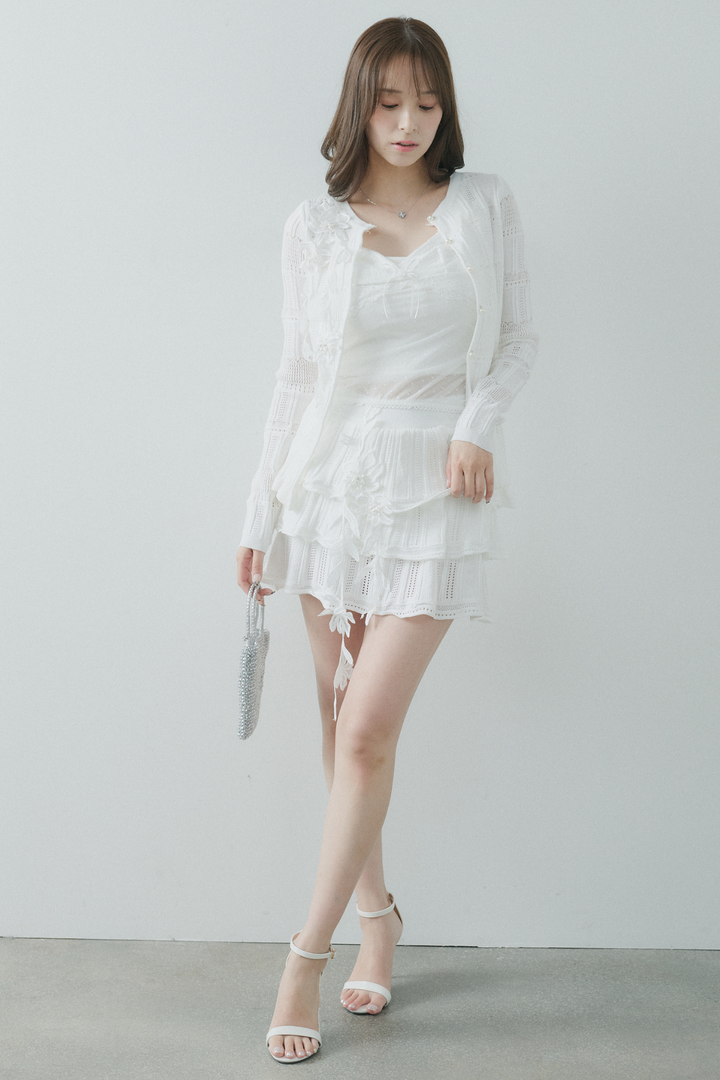 フロントリボンキャミソール