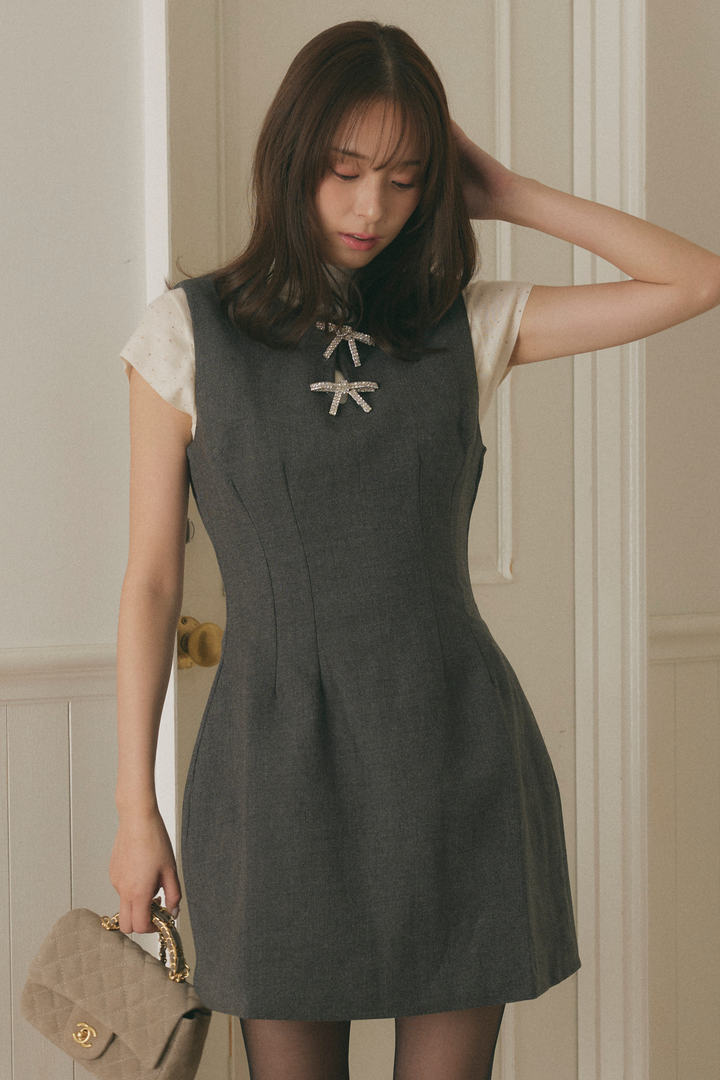 ダブルリボンワンピース