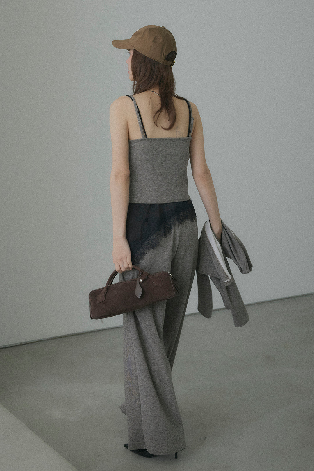 ギャザーキャミ＆カーデ＆パンツ3点セット