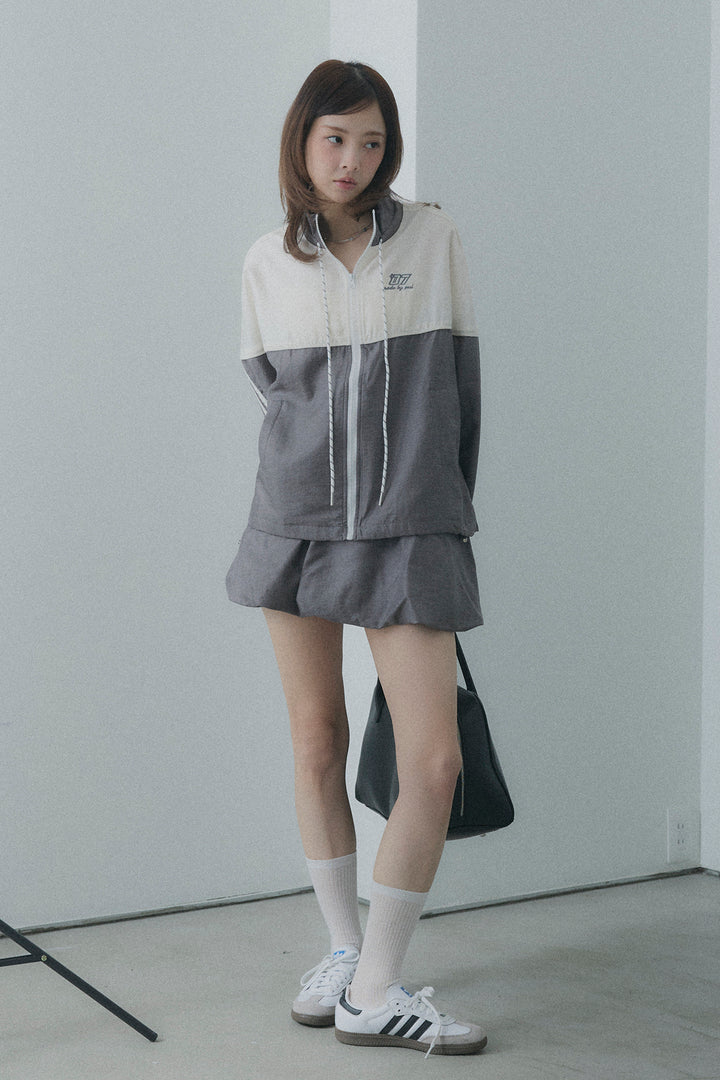 ナイロントラックジャケット＆バルーンショーツSET