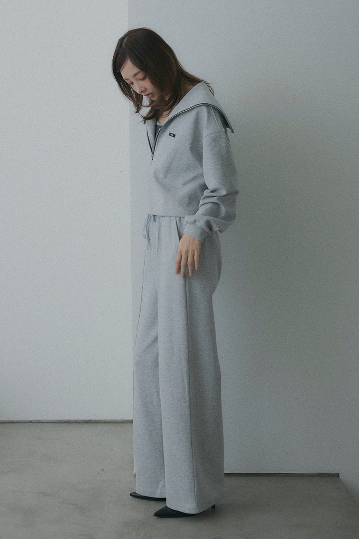 ハーフジップスウェット3点セットアップ(タンク付)