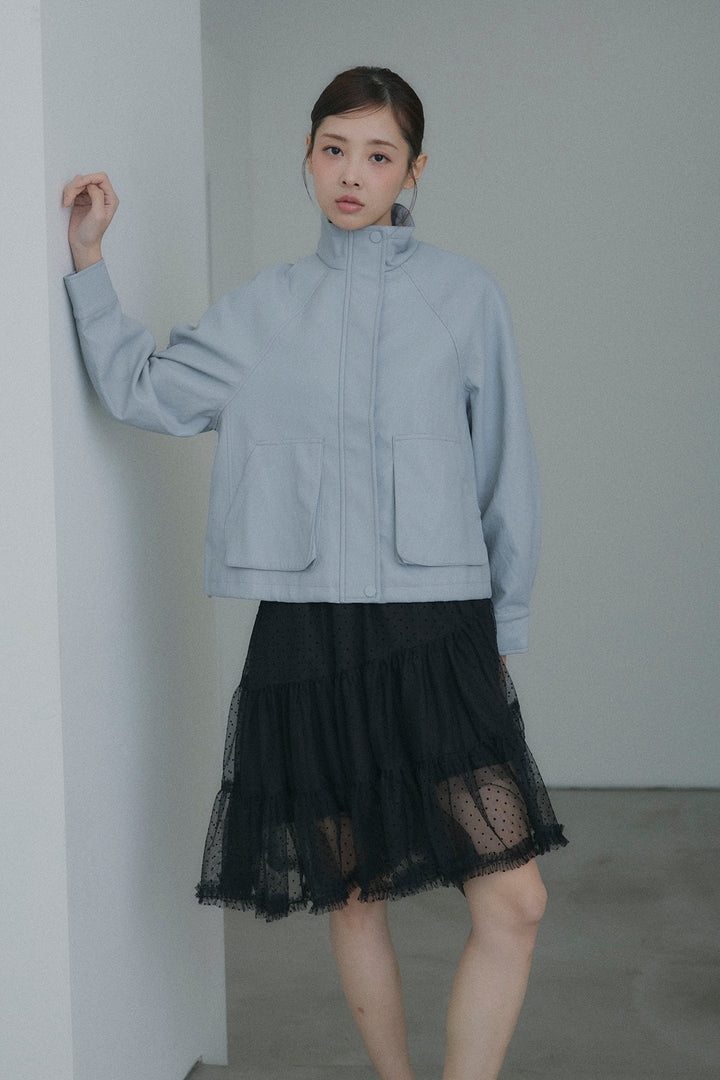 ドットシアーアシンメトリースカート