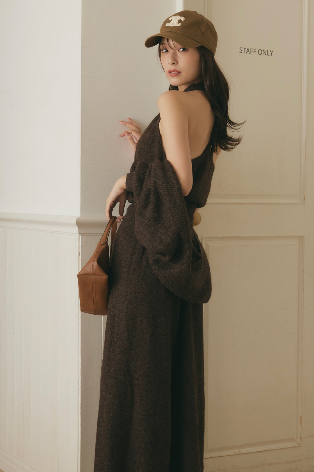 カシュクールホルターニットアップ(3点セット)