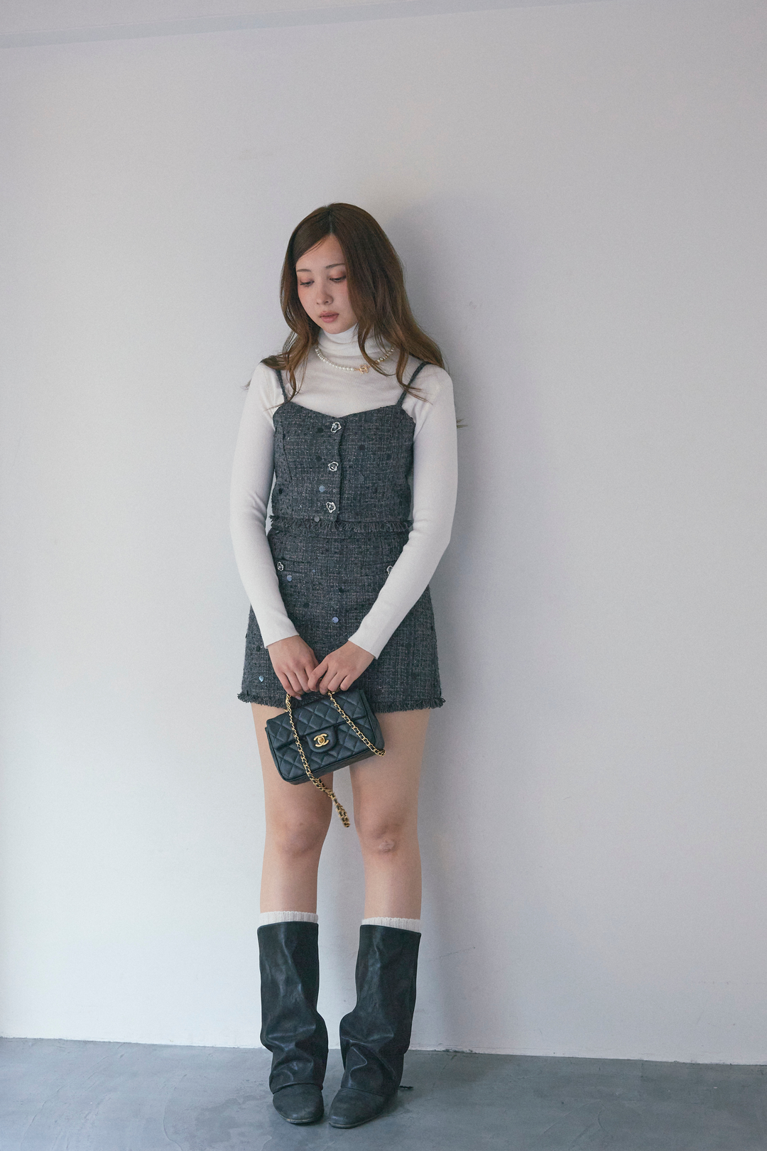 スパンコールツイード風セット