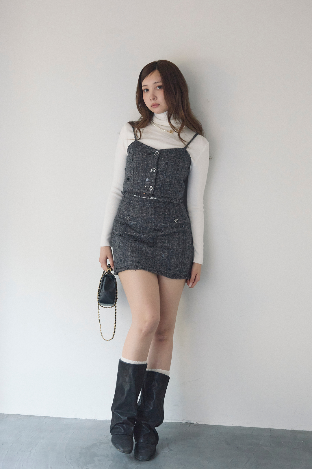 スパンコールツイード風セット