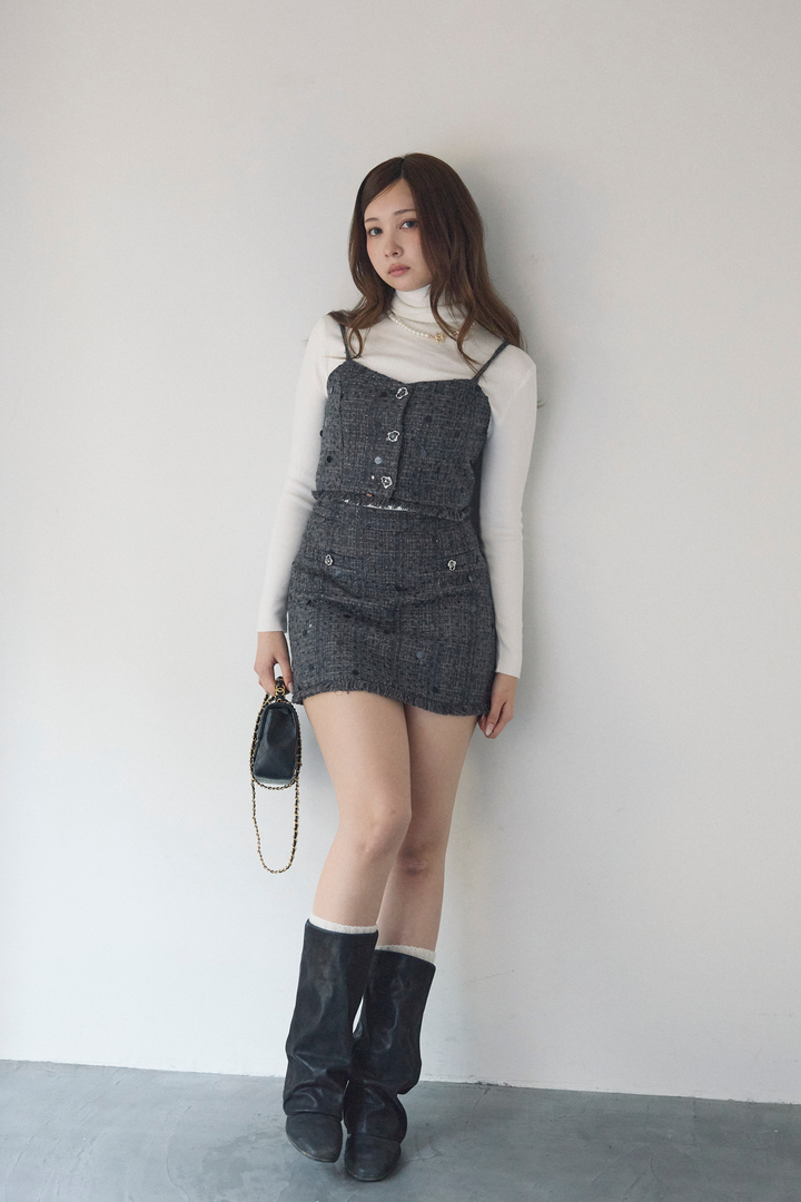 スパンコールツイード風セット