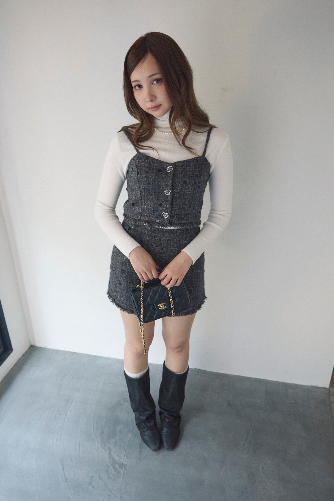 スパンコールツイード風セット