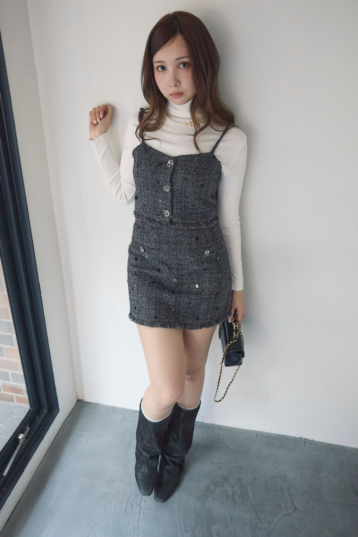 スパンコールツイード風セット