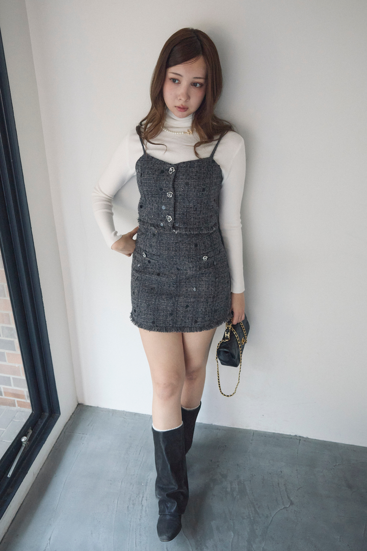 スパンコールツイード風セット