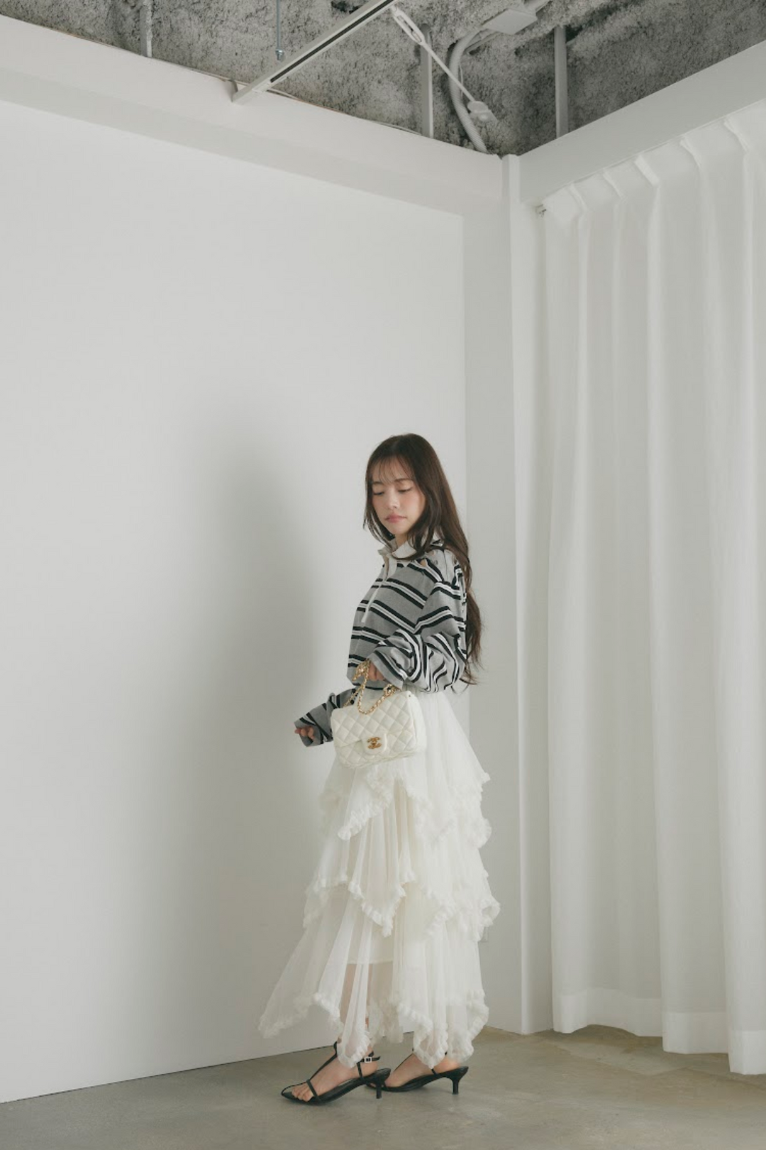 クラッシュボーダーラガーシャツ