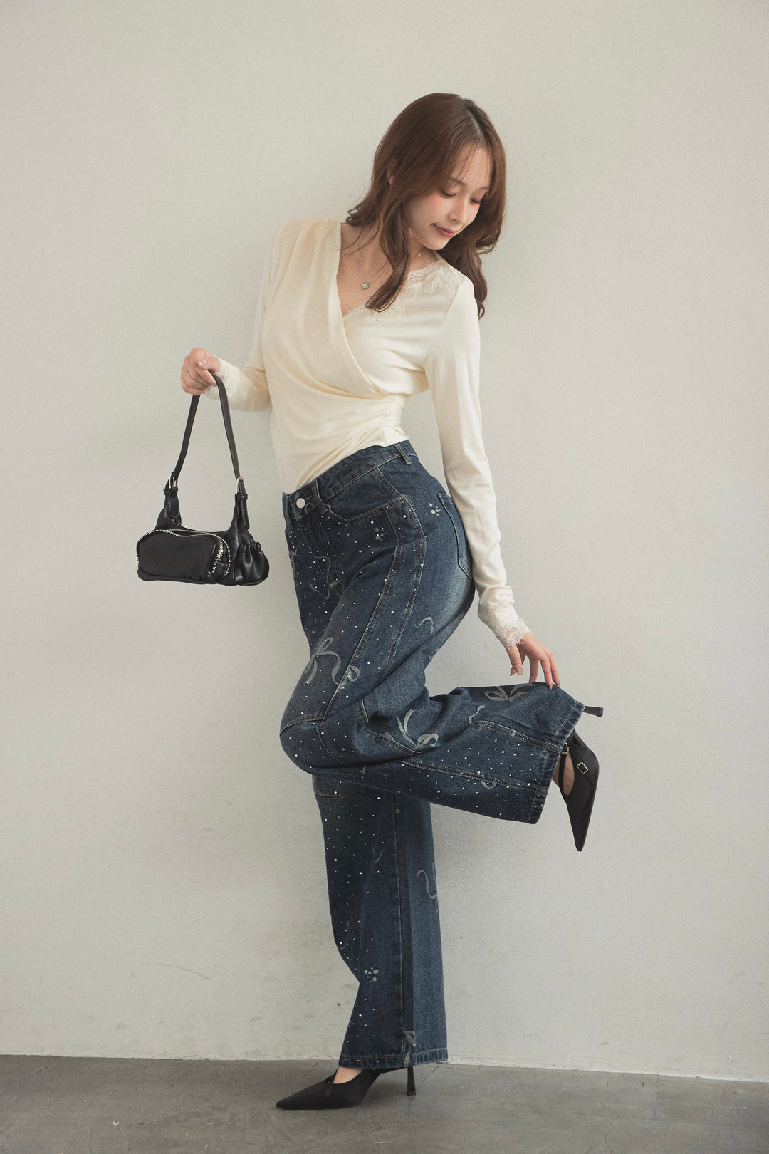 ジップポケット2wayミニショルダーバッグ