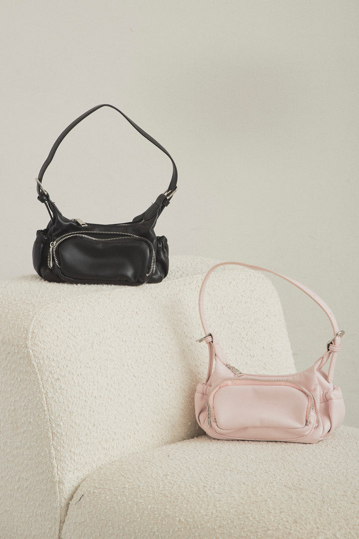 ジップポケット2wayミニショルダーバッグ