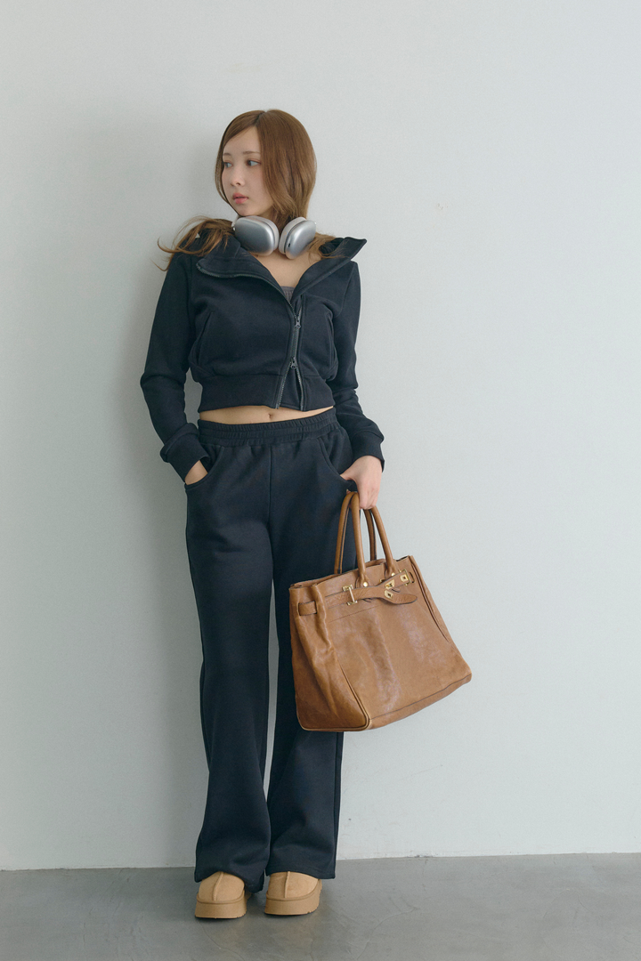 ダブルジップフード&パンツセット