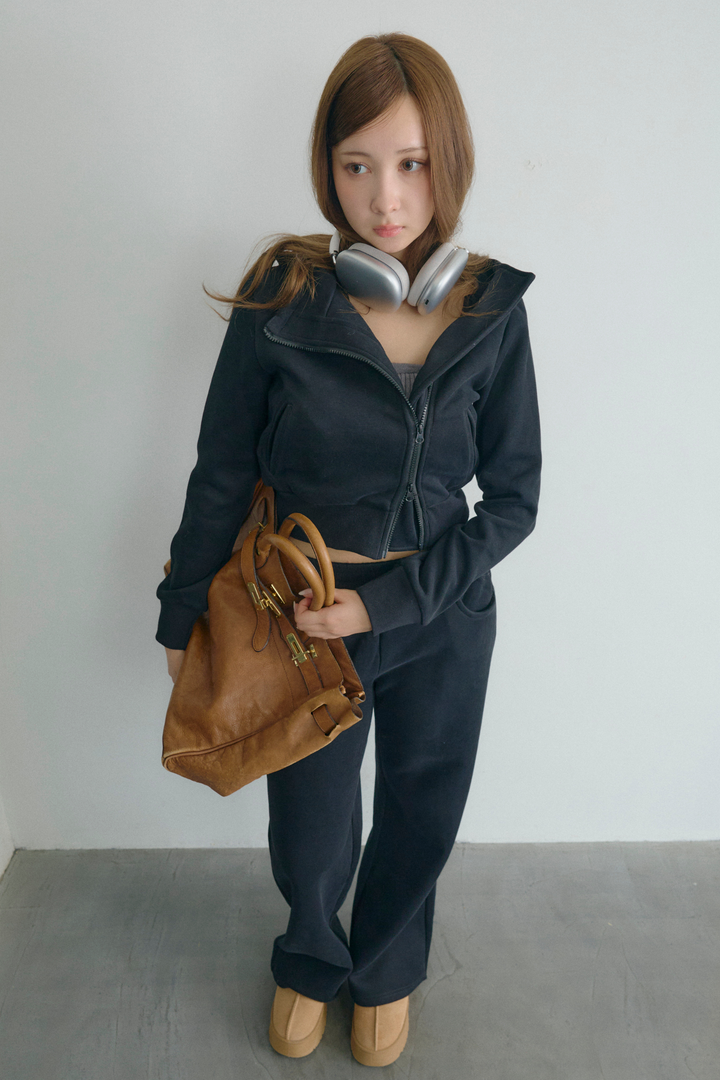 ダブルジップフード&パンツセット