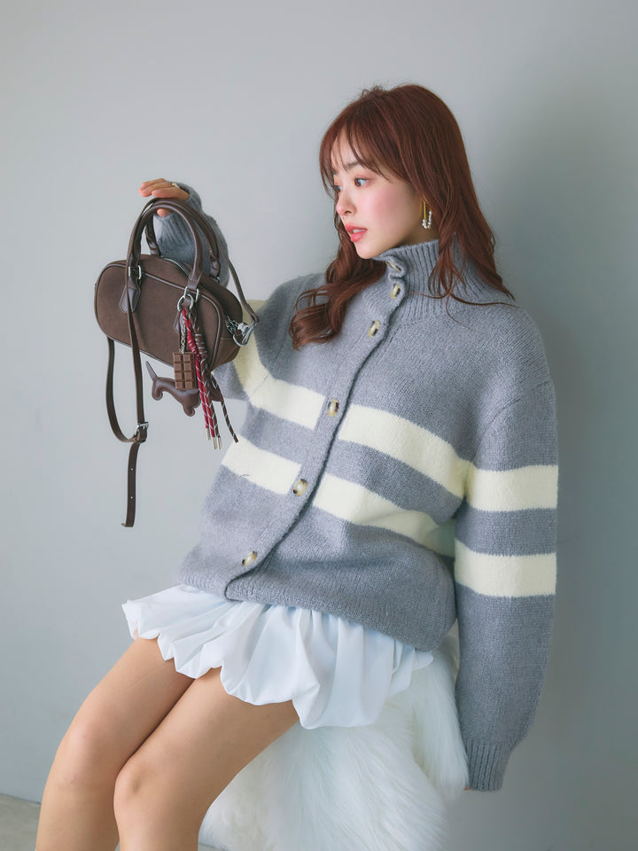Balloon Miniskirt/WHITE