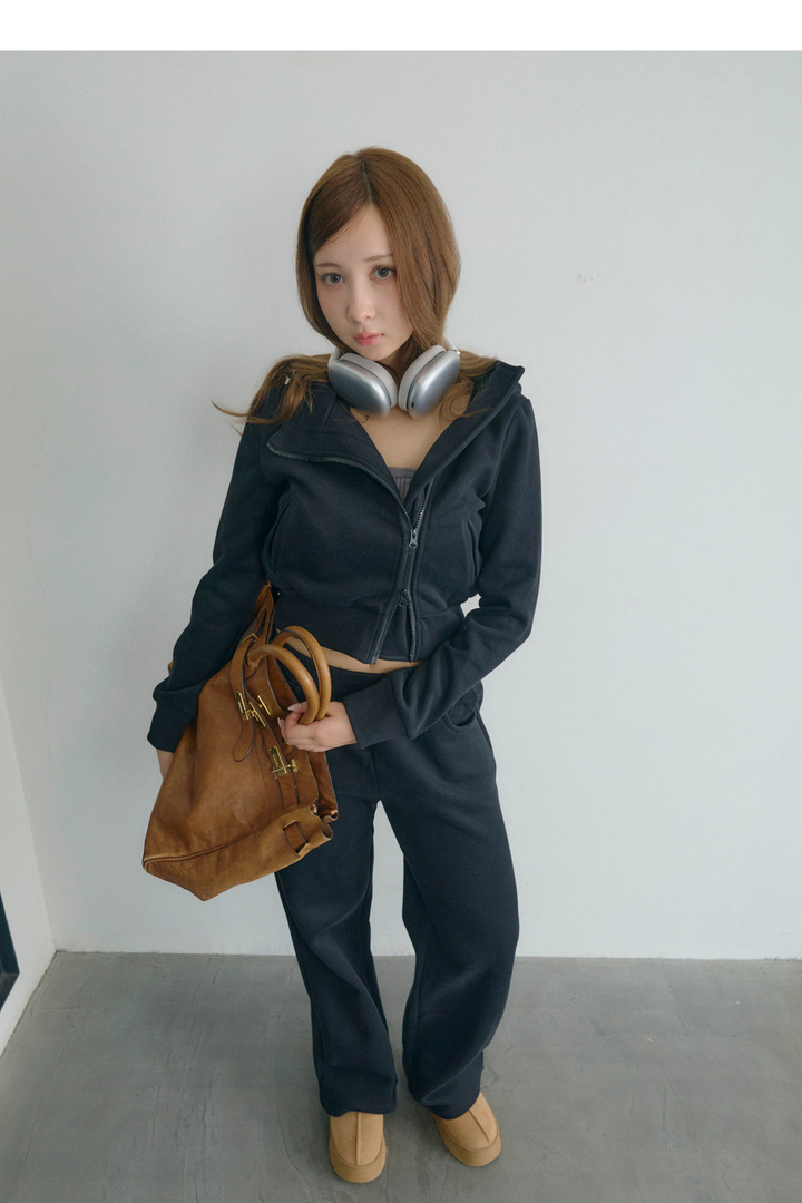 ダブルジップフード&パンツセット