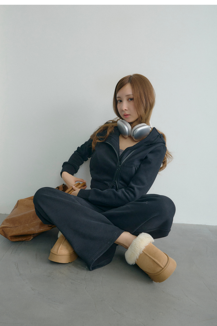 ダブルジップフード&パンツセット