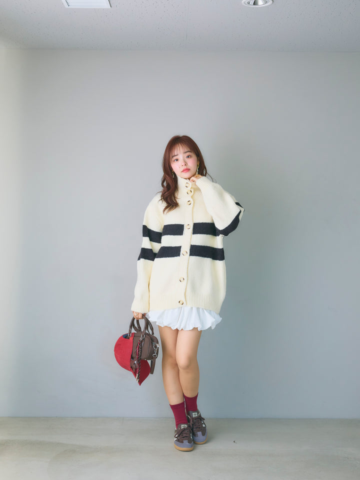 Balloon Miniskirt/WHITE