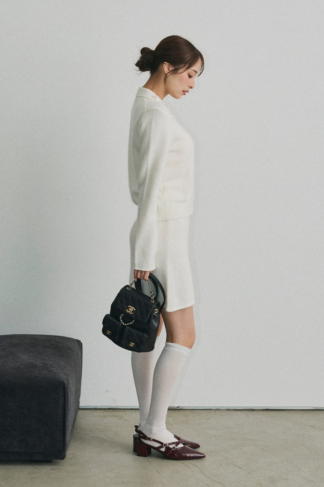 フラワーニットセットアップ