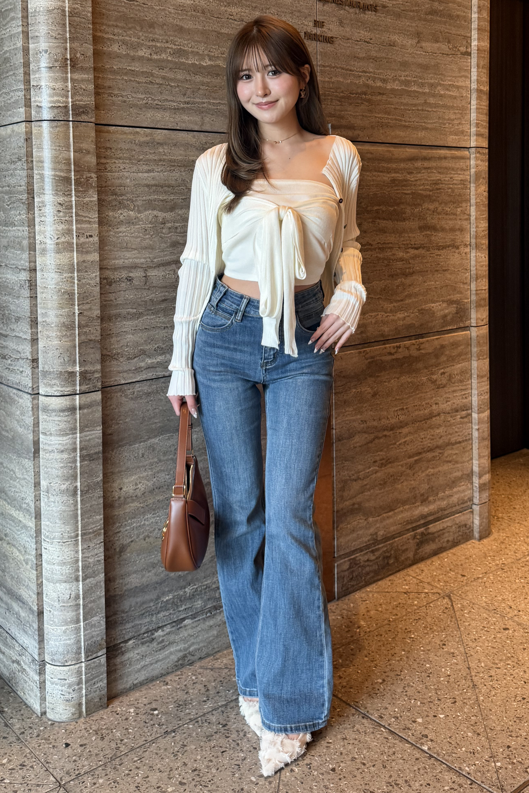 2WAYリブニット&ウエストリボンビスチェセット 2WAYリブニット&ウエストリボンビスチェセット – maison-nua_shop
