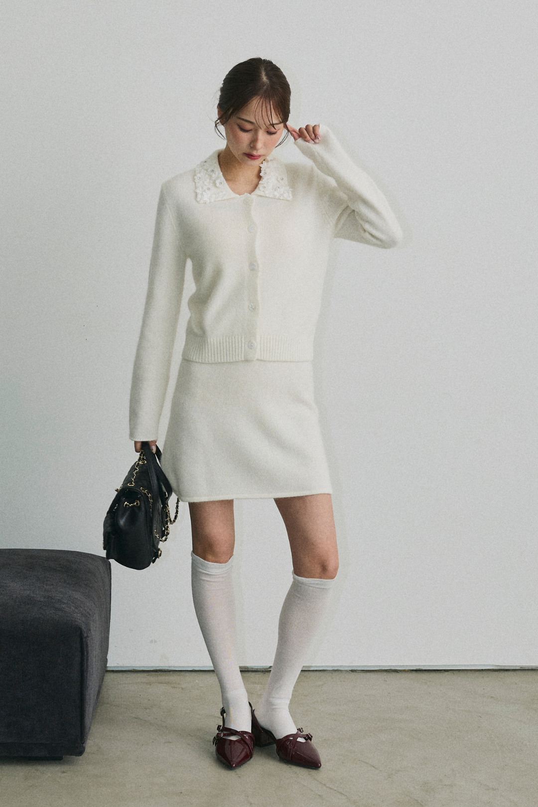 フラワーニットセットアップ