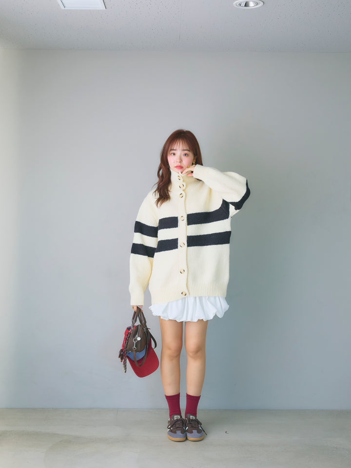 Balloon Miniskirt/WHITE