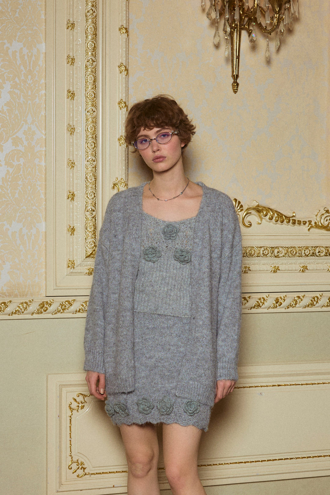 フラワーニットセットアップ