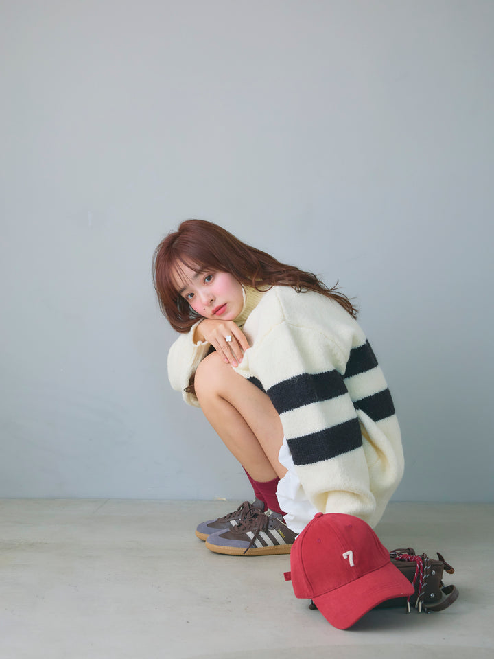 Balloon Miniskirt/WHITE