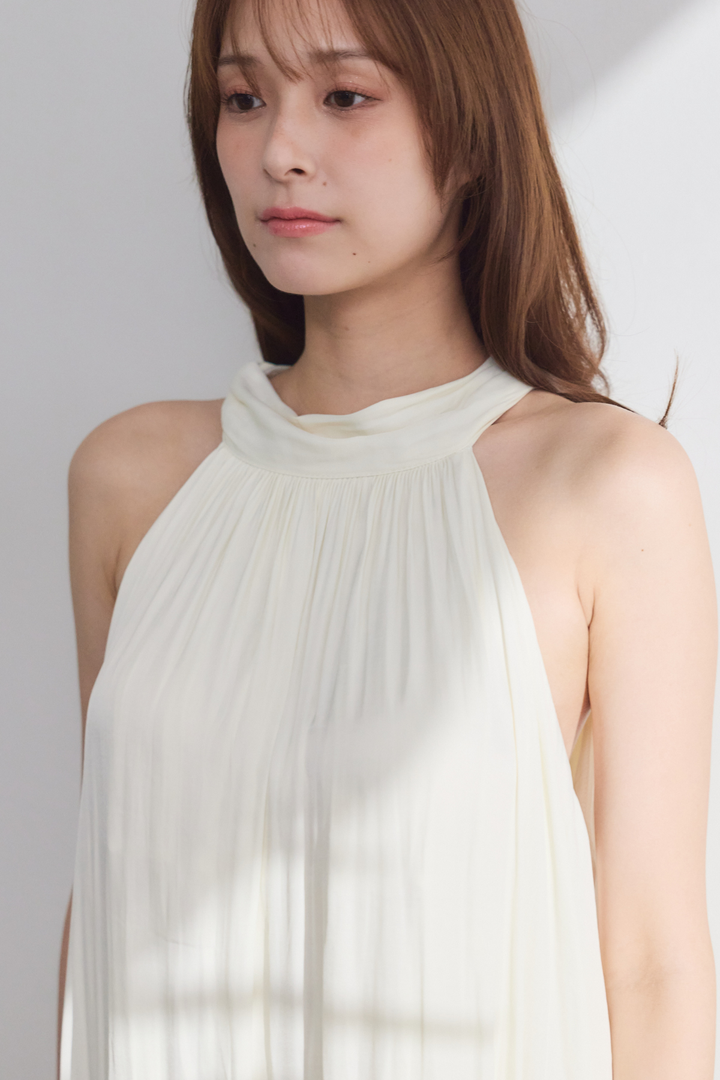 アメスリドレープロングワンピース