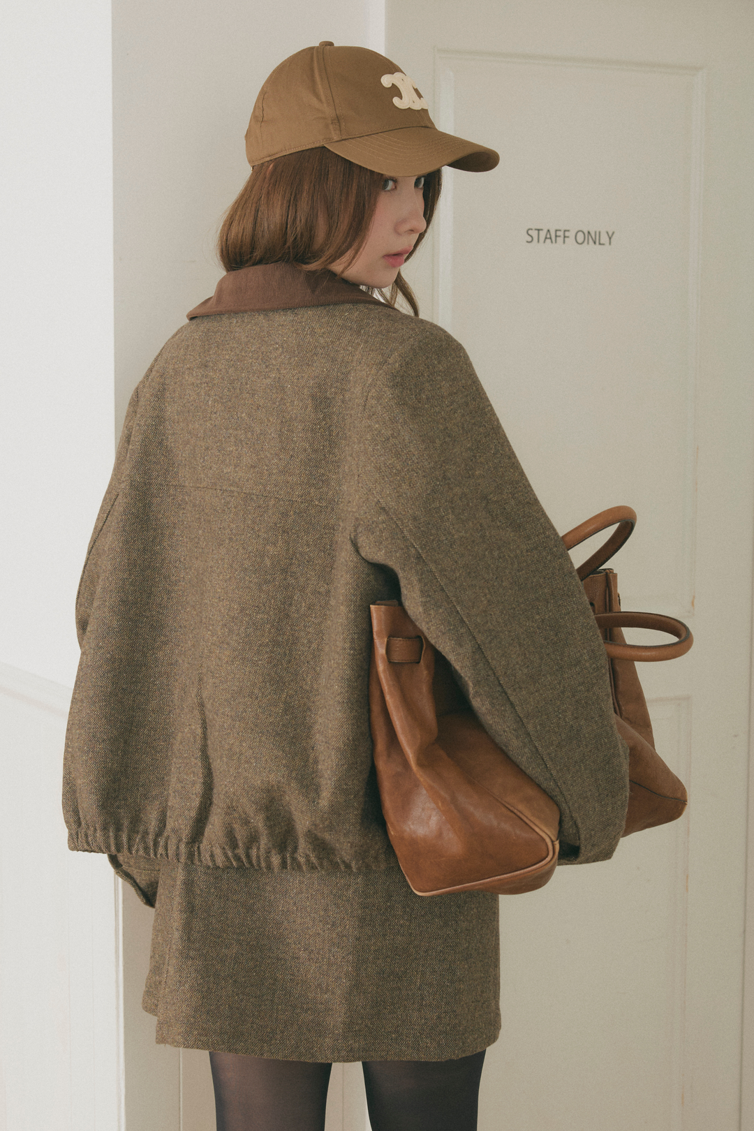 ブルゾンジャケット&スカートセット