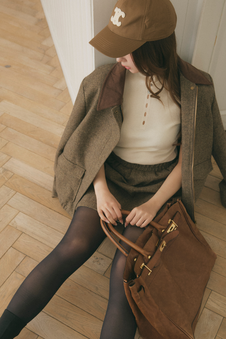 ブルゾンジャケット&スカートセット