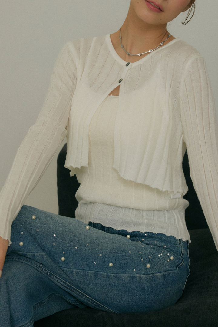 リブニットアンサンブルセット