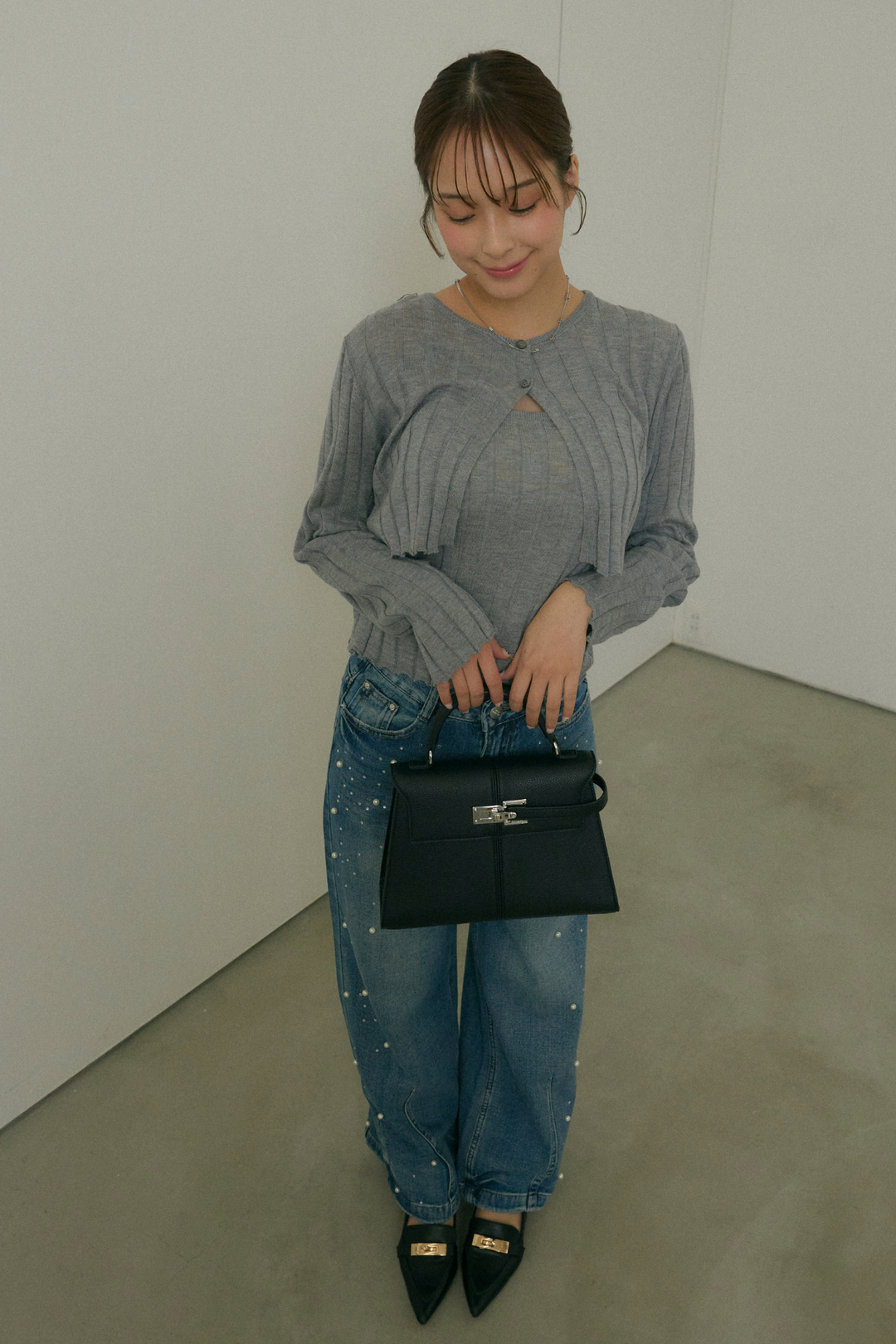 リブニットアンサンブルセット