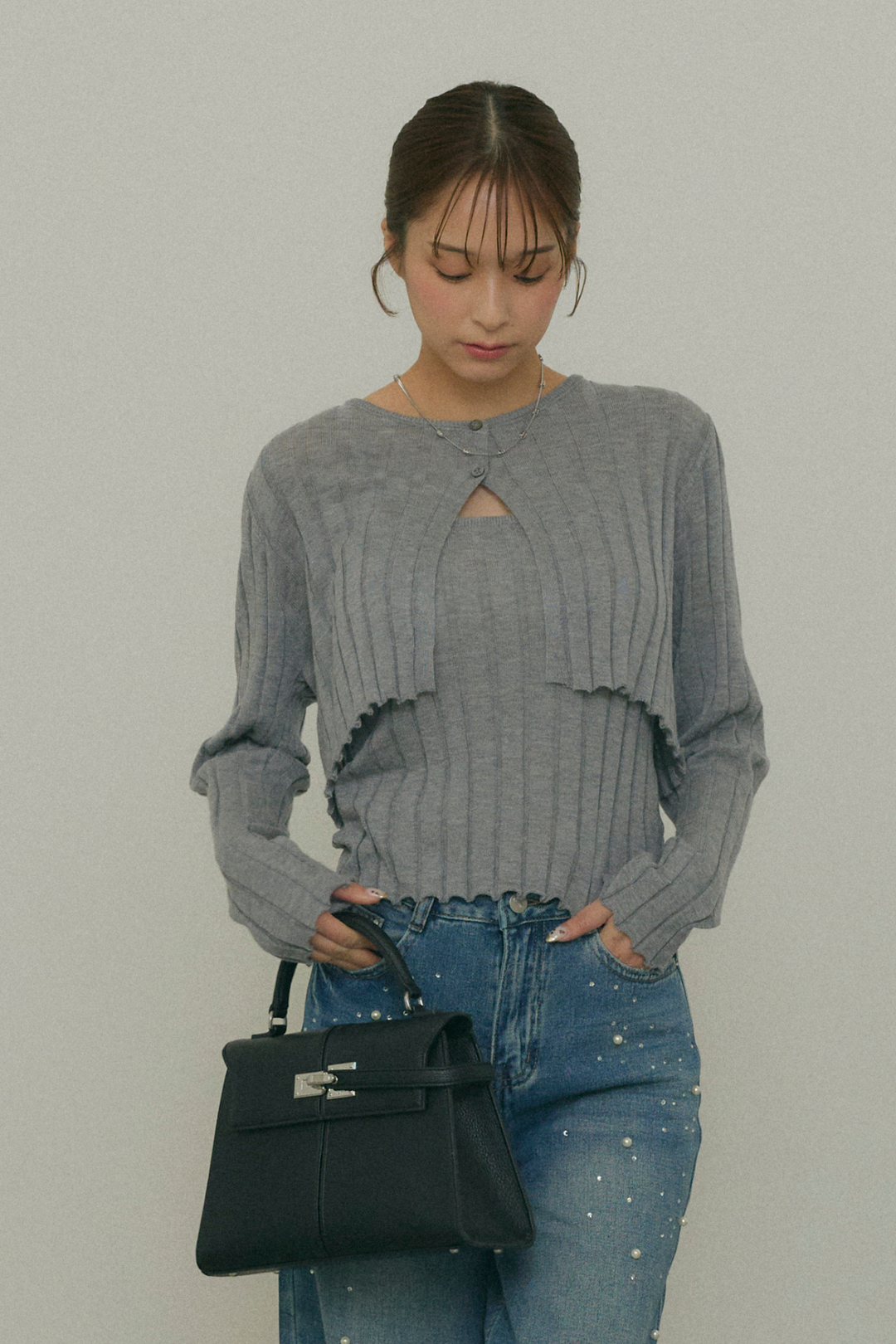 リブニットアンサンブルセット