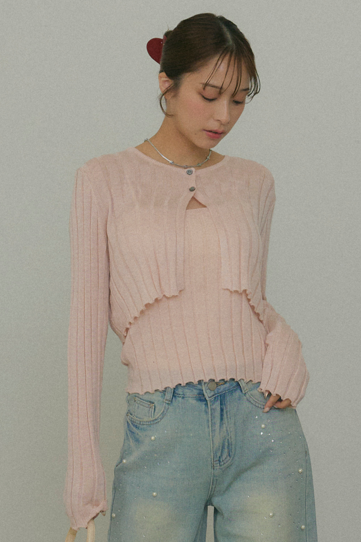 リブニットアンサンブルセット