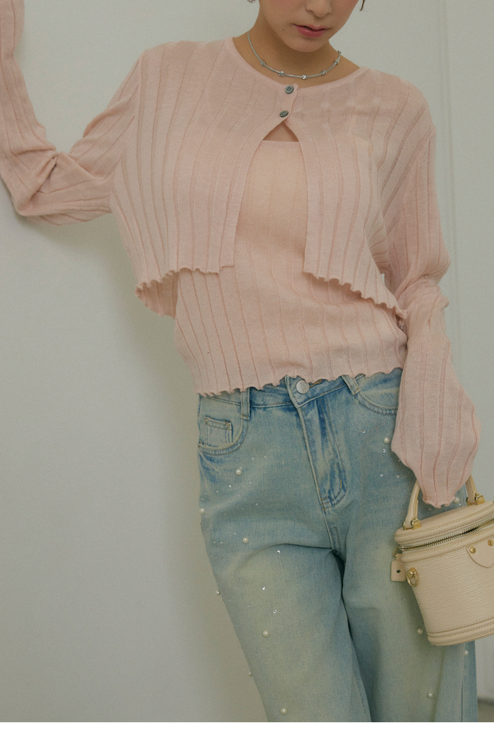 リブニットアンサンブルセット