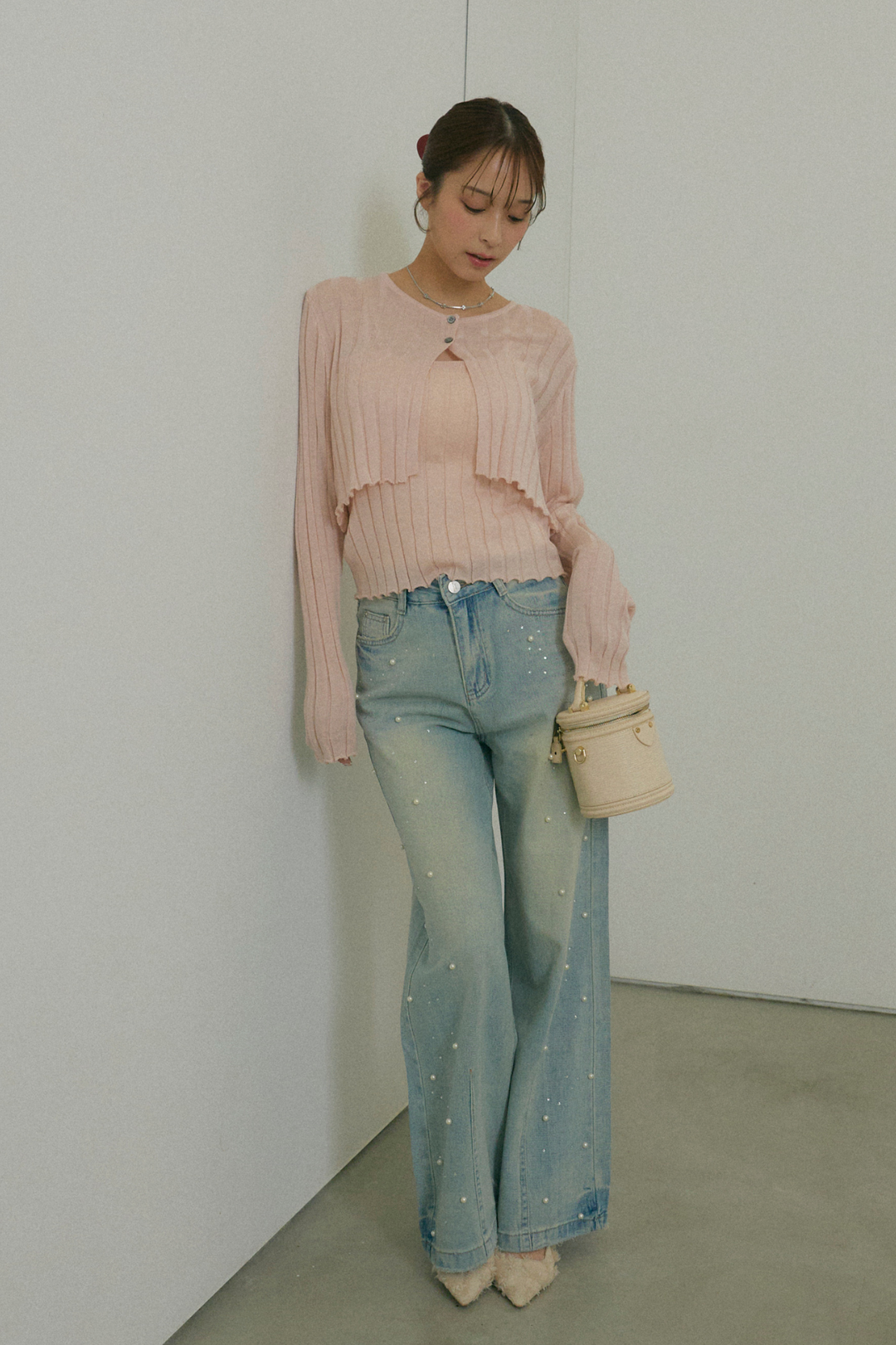 リブニットアンサンブルセット