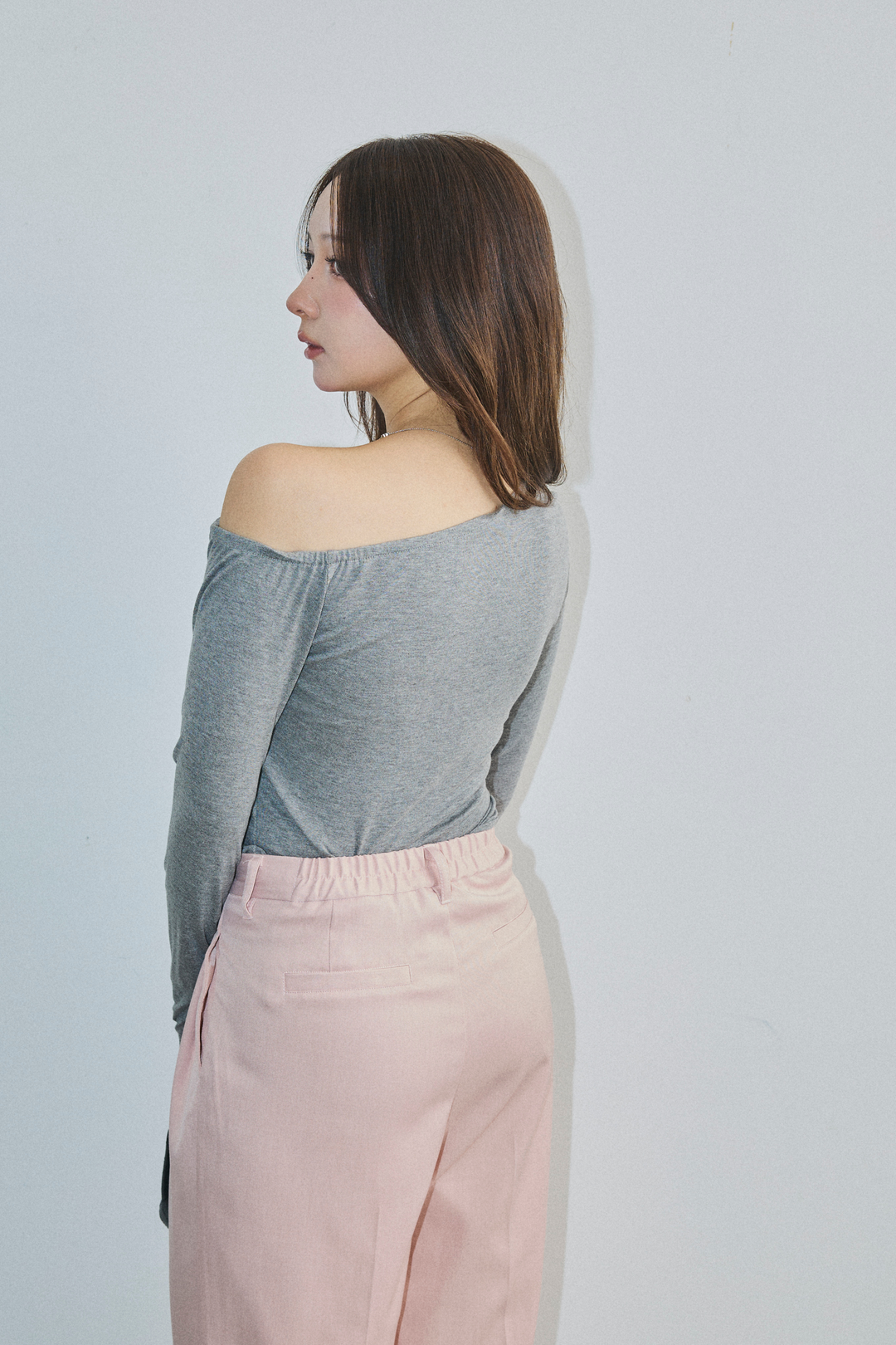 ハートギャザーアシメトップス