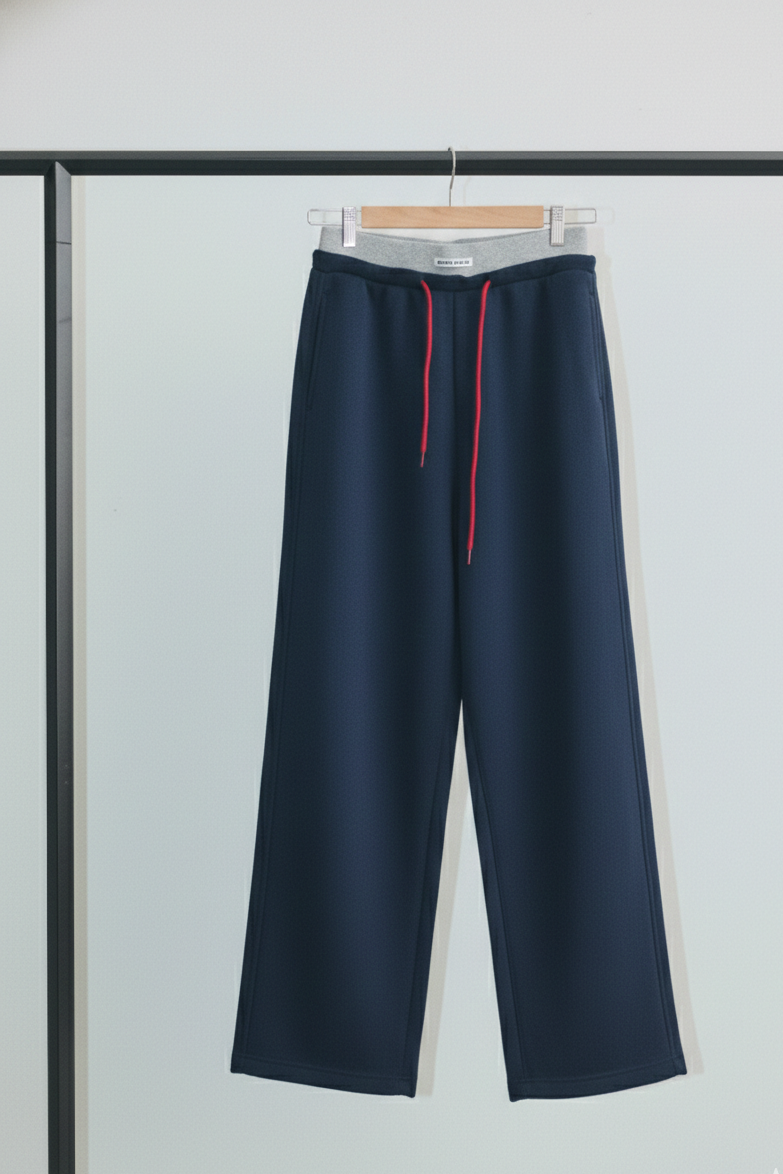 切り替えデザインスウェットパンツ