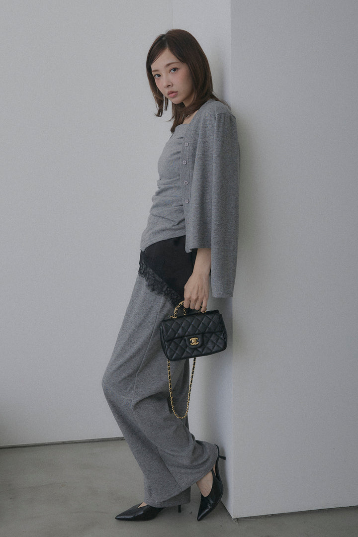 ギャザーキャミ＆カーデ＆パンツ3点セット