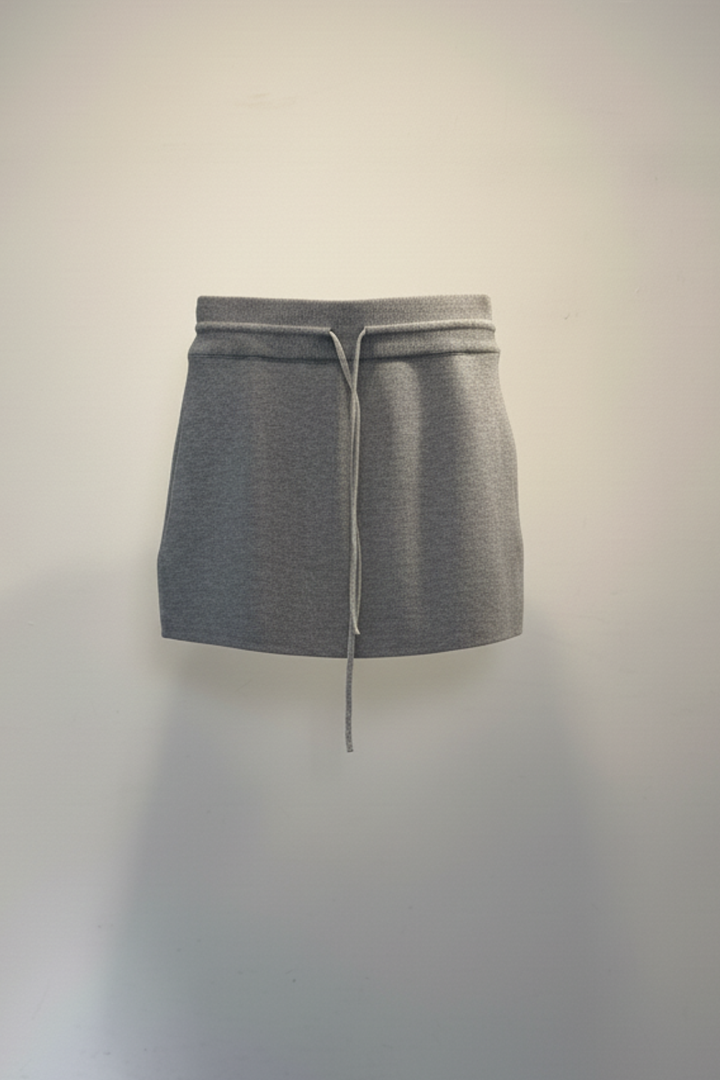 ミニニットスカート